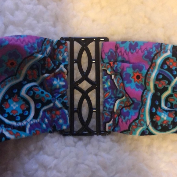 Nanette Lepore bikini S turquoise/purple paisley - Picture 5 of 5